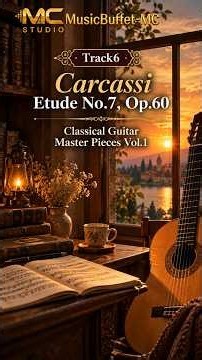🎸Carcassi – Etude No.7, Op.60 | Classical Guitar #ClassicalGuitar #GuitarMusic