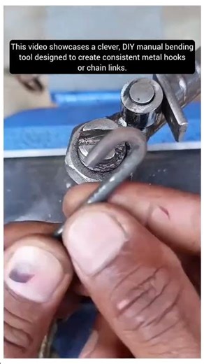 DIY Metal Bender: The Ultimate Workshop Hack for Chain Links