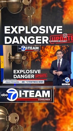 EXPLOSIVE DANGER: The warning you can get before a natural gas explosion. The I-Team update on legislation requiring alarms. | Jason Knowles ABC7