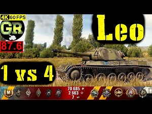 88_World of Tanks Leo WoT Replay - 9 Kills 4.6K DMG(Patch 1.5.0)