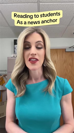 Reading to Pre-K Children as a News Anchor