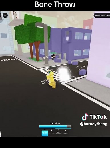 Custom Moveset for Sans in Jujutsu Kaisen