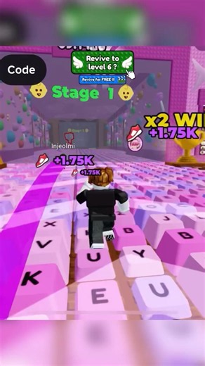 1 Speed Keyboard Escape ASMR 🔥 Roblox #roblox