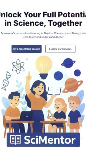 This Website Will Boost Your Science Grades FAST (Free!!) | SciMentor.. #shorts #science #tutoring