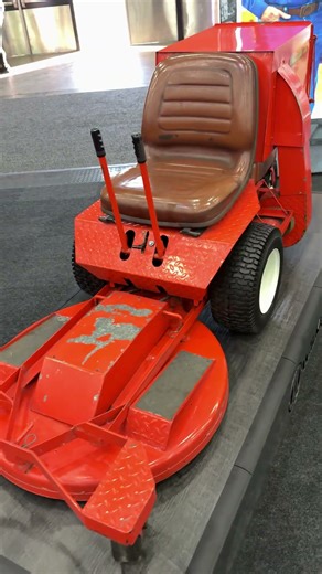 First prototype Walker Mower 1977. The year I was born #walkermower