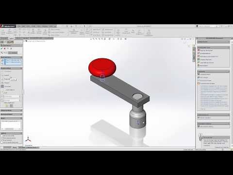How to lock the rotation of cylindrical components in SOLIDWORKS