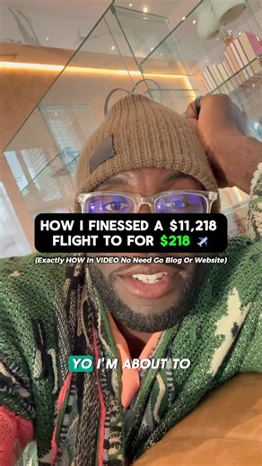 I’m not paying $10,000 to sit in a chair for 10 hours. $208 and some finesse, and I was sipping champagne in business class instead 🍾✈️ The real cheat code? One burrito the right card. No fluff. No gimmicks. Most people who think they know points & miles… really don’t. And when you see why, it changes everything. 👇🏽 Drop “FIRST 8” in the comments and I’ll send you my free class where I show you how to finesse airlines, hotels, even Airbnbs. | PassportHeavy