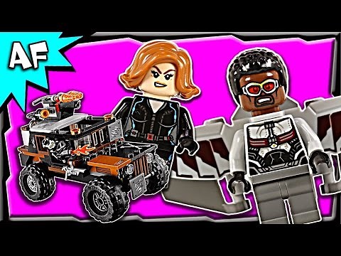 Lego Civil War CROSSBONES' Hazard Heist 76050 Stop Motion Build Review