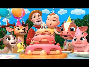 Birthday Fun on the Farm! | Funny Nursery Rhymes & Kids Songs