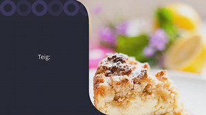 Low Carb Zitronen Streuselkuchen