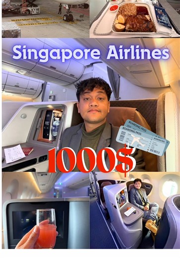Experiencing Business Class on Singapore Airlines A350-900