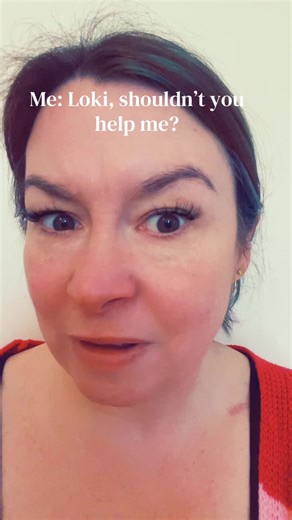 Generally what it’s like working with Loki. #loki #deity #witch