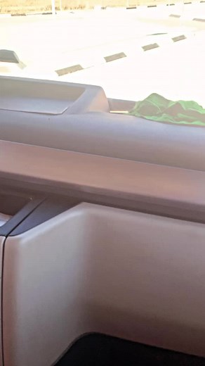 Exploring the Driver's View Inside a Truck