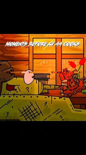 KV-44 COOKS💀💀BIG WHAT IF WHAT HAPPENS IF KV-44-2 WAS CREATED #gerand #cartoons_about_tanks #kv44