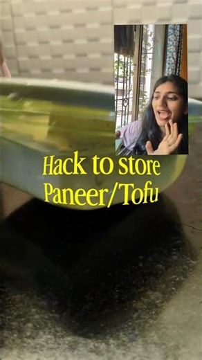 Paneer getting spoiled in Fridge. Tried and tested hack. #food #youtubefeed #hack #paneer #shorts