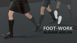 Foot-Work Blender Addon