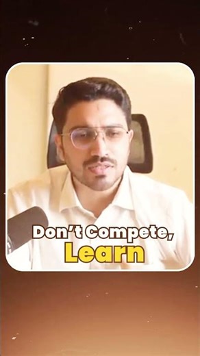 Don’t Compete, Just Learn | Aman Dhattarwal Motivation | Life-Changing Advice #Shorts