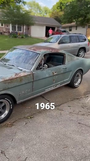 2.1M views · 21K reactions | #mustang #classic #classicmustang #vintage #vintagecars #ford #patina #survivor #oldschool | Muscle Cars Forever | Facebook