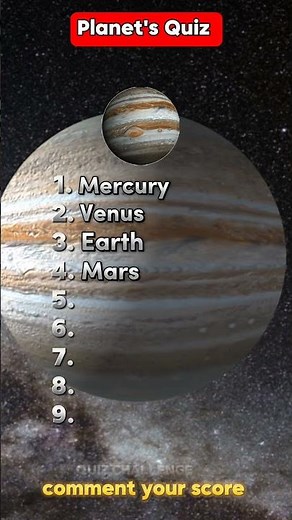 Can you Guess these planet's by their images? #quizchallenge #planet #quiz #trendingshorts
