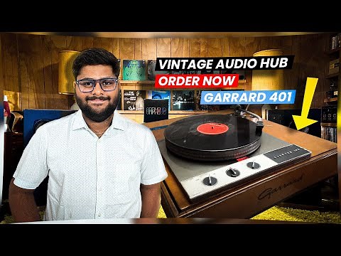 Garrard 401 Turntable Review – British Engineering at Its Finest! 🔥 | Vintage Audio Hub
