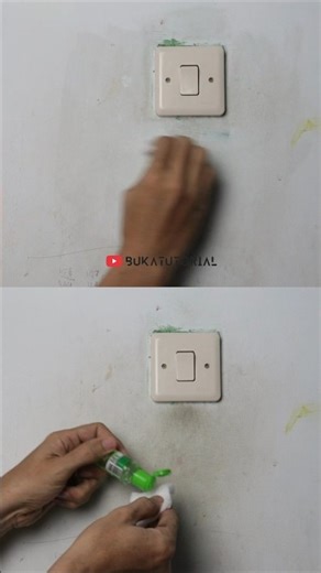 Gak banyak yang tahu membersihkan tembok kotor dgn ini... #idekreatif #diy #lifehack #gudangtutorial