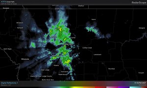10K views | 11:45 PM 12/24 Update: Freezing rain continues to spread out across central Montana. Roads are very quickly icing over so please avoid travel through the rest of the night. Warmer temperatures are expected to start filtering in by mid morning which will help melt off the ice but until then expect roads to be VERY slick! | US National Weather Service Great Falls Montana | Facebook