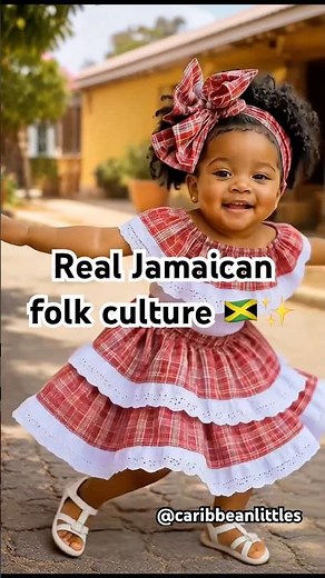 Traditional Jamaican Folk Dances 🇯🇲✨ | Zarela Bringing the Culture #shorts