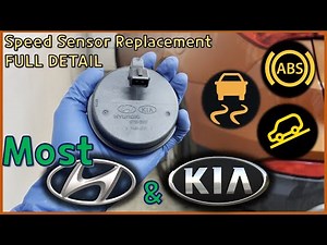 Hyundai & KIA REAR WHEEL SPEED SENSOR REPLACEMENT‪@chrisfix‬