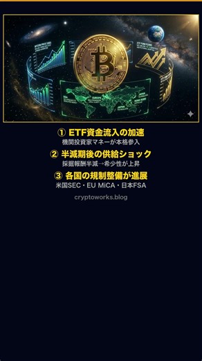 クリプトワークスとは？暗号資産×マクロ経済の実務型メディアを60秒で解説 #Shorts