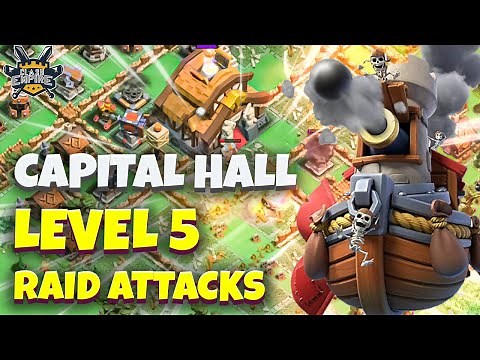 Capital Hall 5 Attack Strategy | Best Capital Hall 5 Attack Strategy | Capitol Peak Level 5 Army