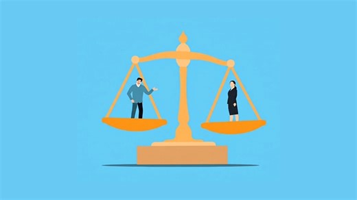 Equal, Equality, Equilibrium. Free Stock Video