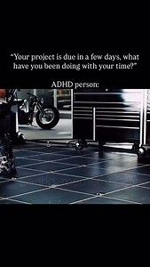 Need the immediacy of the deadline to kick into work mode . . . #adhd #adhdmemes #audhd #asd #adhdlife #adhdbrain #meme #memes | ADHD Meme Therapy