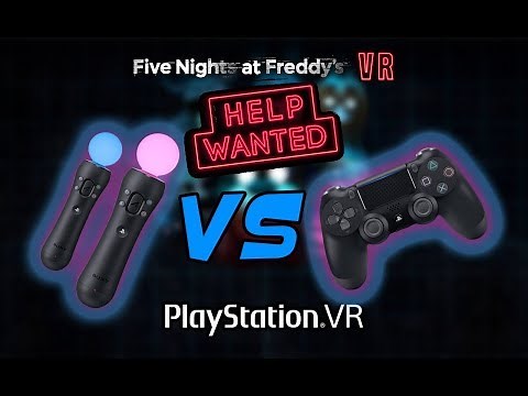 Five Nights At Freddy's VR : Controller Differences (PS4)