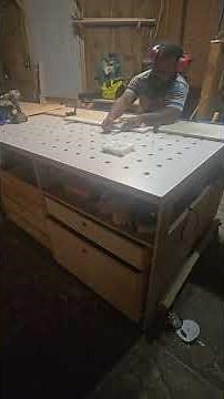 Seamless 12ft Countertop Hack | DIY Plywood Build