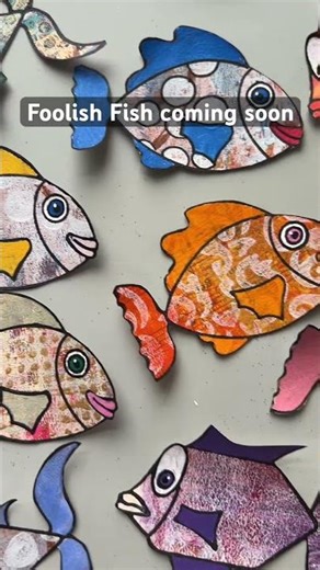 Foolish Fish Foam Stamp Launch