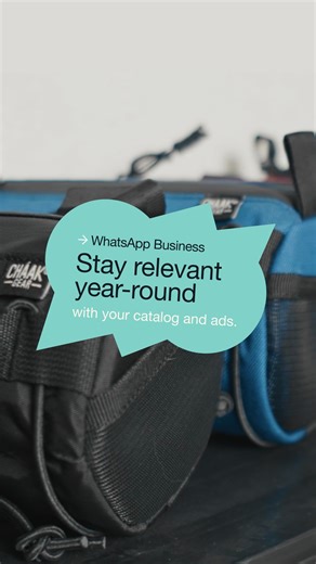 38K views · 515 reactions | Meet CHÁAK GEAR, a sports equipment business that uses ads to promote products and catalog to engage customers, year-round. Turn these tips into daily habits so you can be ready for the sales season. | WhatsApp for Business | Facebook