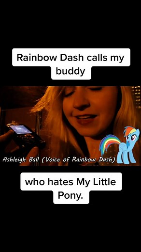 Ashleigh Ball Calling Pony Hating Friend | Voice Actor Revelation
