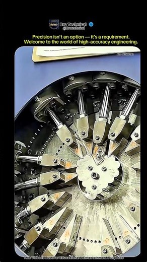 Inside the Precision World: How This Machine Shapes Metal with Micron Accuracy ⚙️