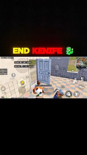 END KENIFE 🐉 #bgmi #shorts #bgmigameplay #pubgmobile