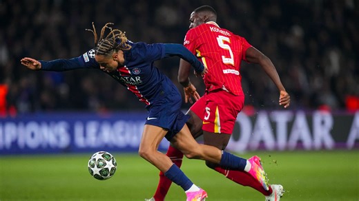 PSG-Liverpool: "Je mets juste mon bras", Konaté se défend après sa charge polémique sur Barcola