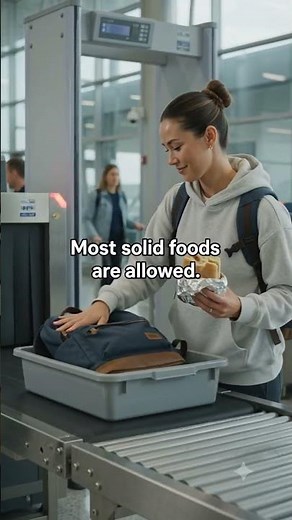 Can You Bring Food Through TSA? 🍔✈️ (20-Second Guide)