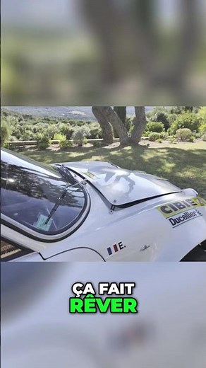 Restauration d'une ALPINE A110 : Atmosphère Hallucinante ! #shorts