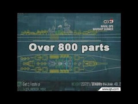 Naval Ops: Warship Gunner PlayStation 2 Gameplay