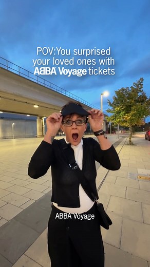 A surprise gift like no other. Visit ABBAVoyage.com to gift your loved ones tickets to ABBA Voyage this winter 🎁 | ABBA Voyage
