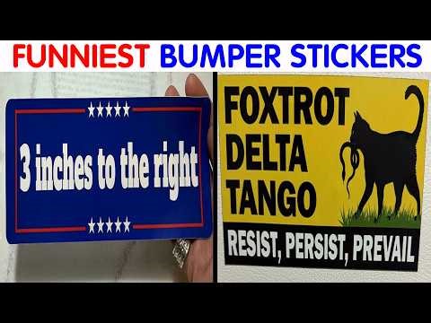 55 Times People Spotted The Most Hilarious And Unhinged Bumper Stickers Ever (New Pics)