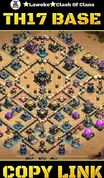 ⚔️ LA MEILLEURE BASE HDV17 POUR LA LIGUE LÉGENDE EN 2025 !