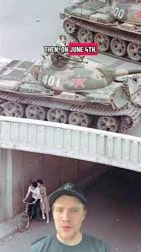 TODAY IN HISTORY LETS DISCUSS THE TIANANMEN SQUARE MASSACRE
