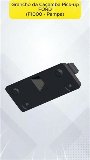 Gancho Lateral Da Caçamba Pick-up Ford Pampa e F1000