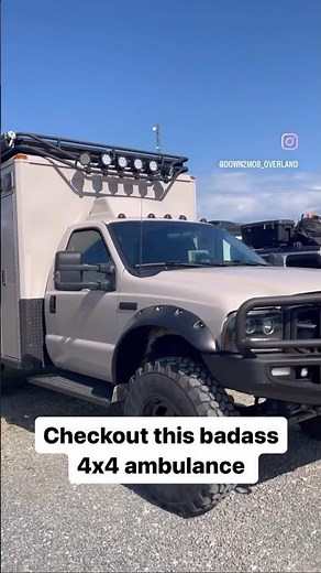 4x4 Ambulance converted to a Luxury Offroad Camper