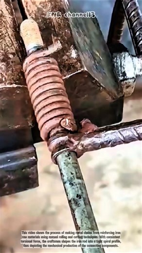 Manual chain manufacturing process#shorts #satisfying #working #welding
